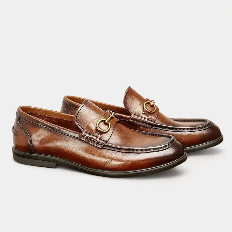 Refined Leather Moccasin