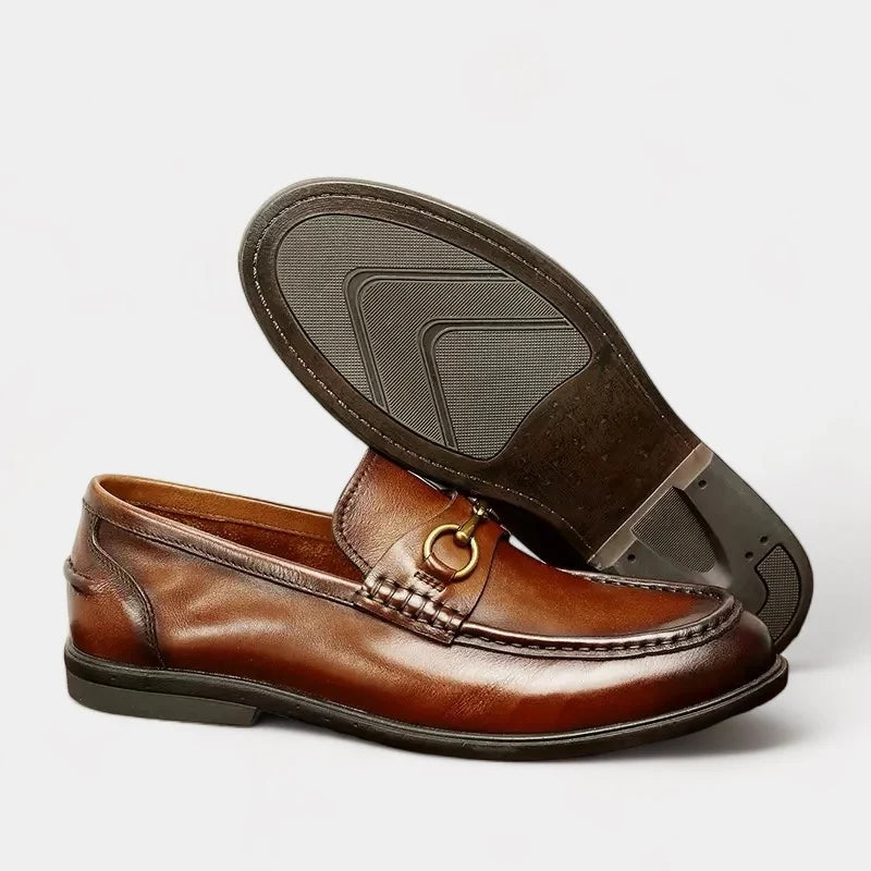 Refined Leather Moccasin