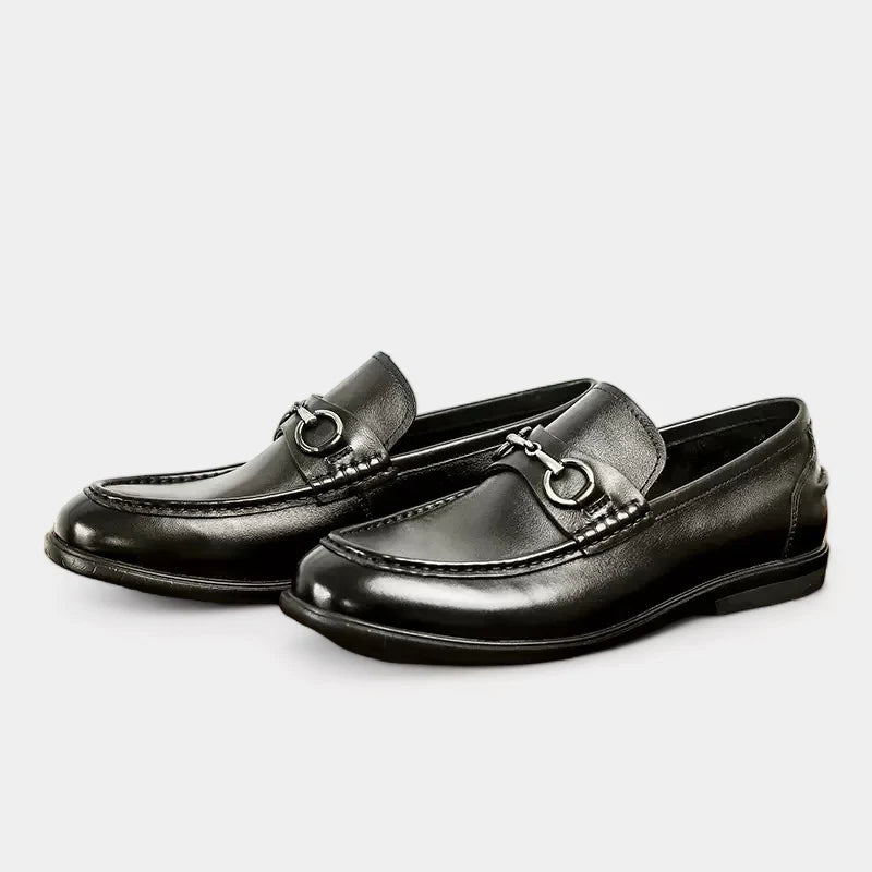 Refined Leather Moccasin