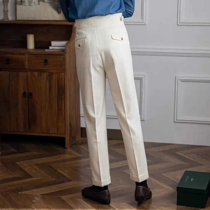 Old Money Straight Trousers