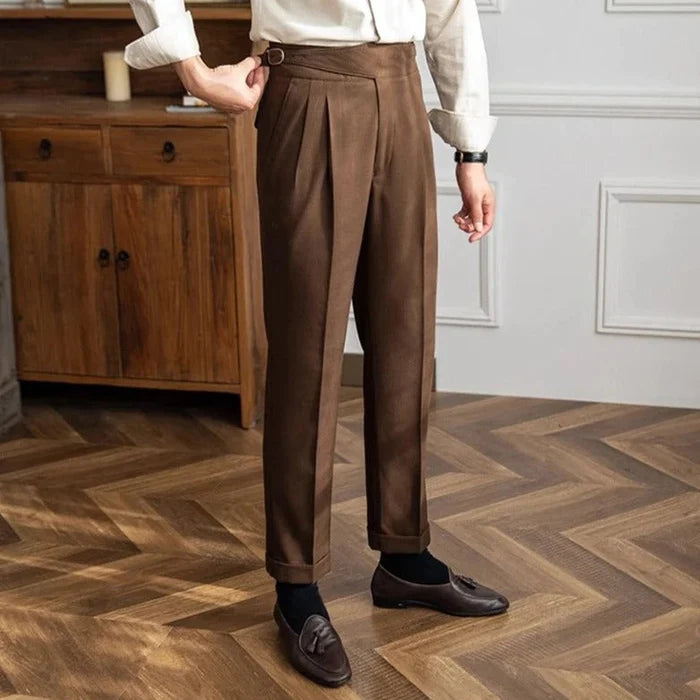 Old Money Straight Trousers