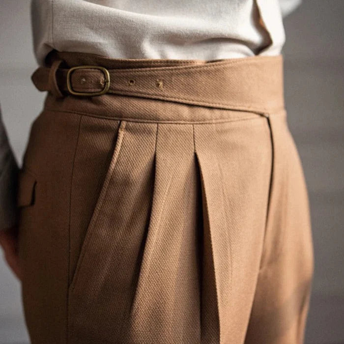 Old Money Straight Trousers