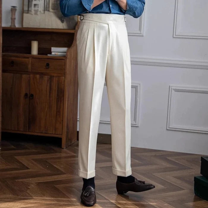 Old Money Straight Trousers