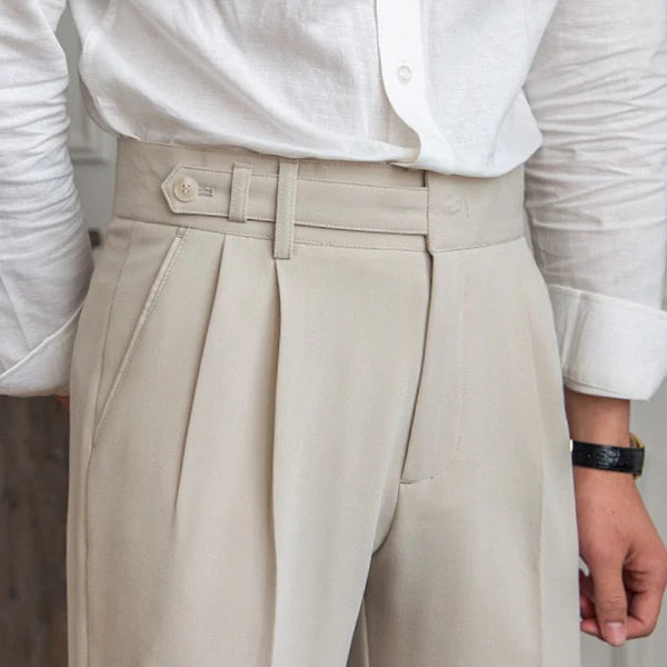 Old Money Tailored Trousers - Classic Elegance