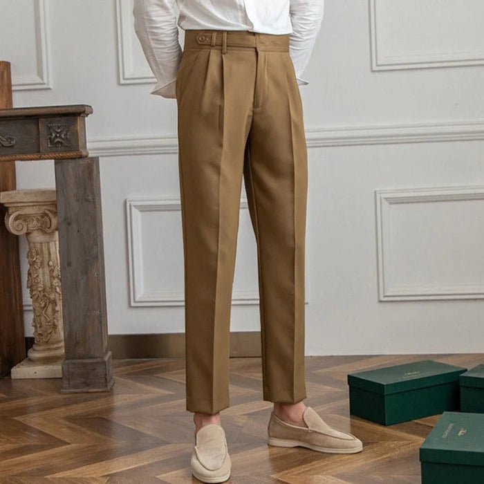 Old Money Tailored Trousers - Classic Elegance