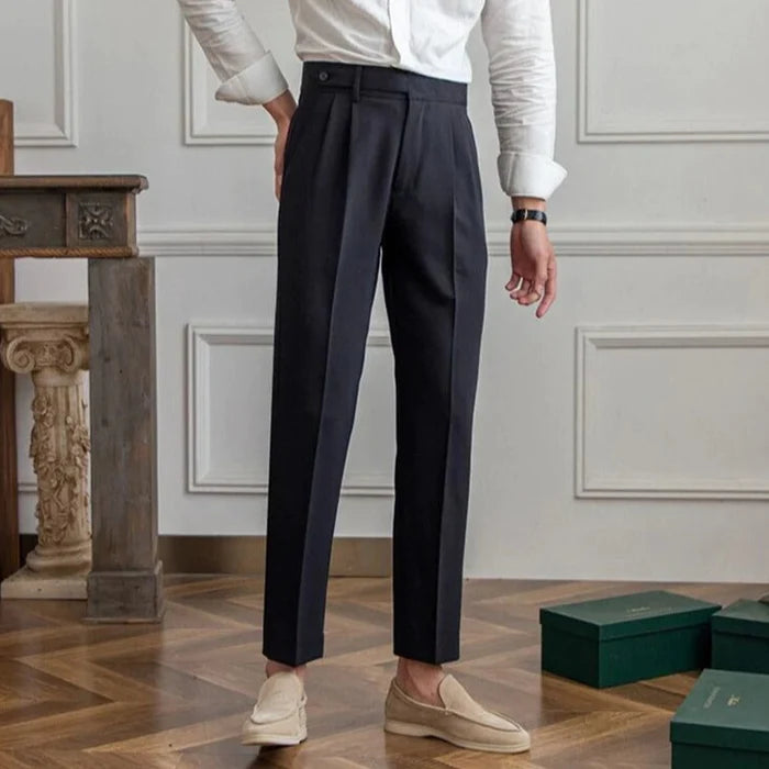 Old Money Tailored Trousers - Classic Elegance