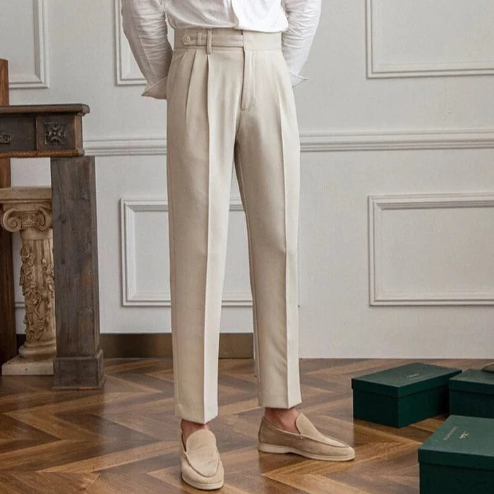 Old Money Tailored Trousers - Classic Elegance