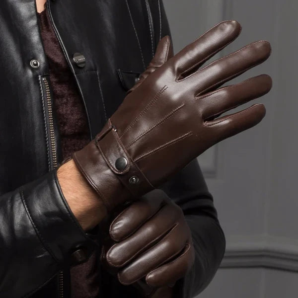 Leather gloves -Old Money