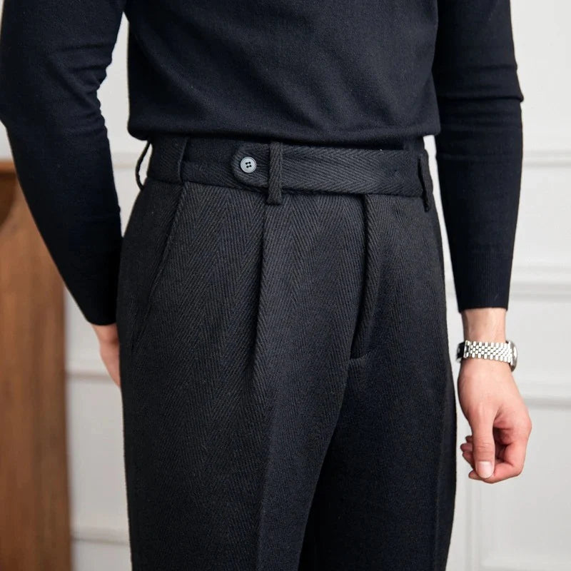 Old Money Heritage Wool Pants