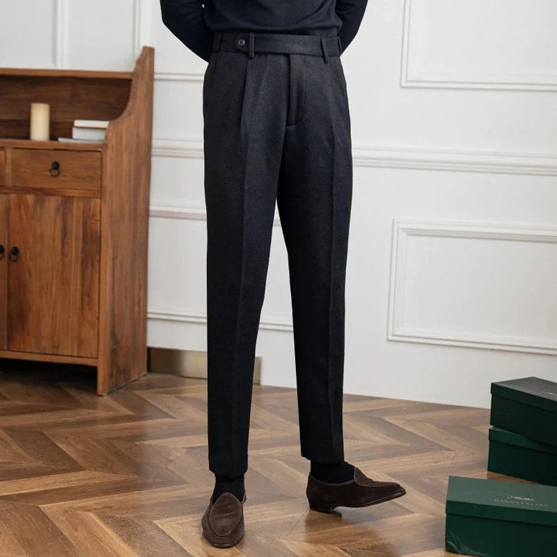 Old Money Heritage Wool Pants